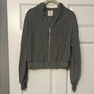 Billabong Charcoal Zip-Up Hoodie
